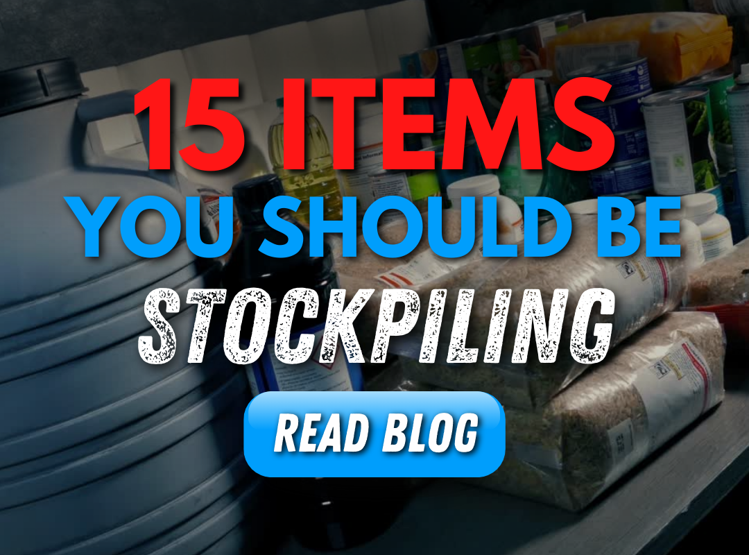 15 Items Stockpiling Graphic