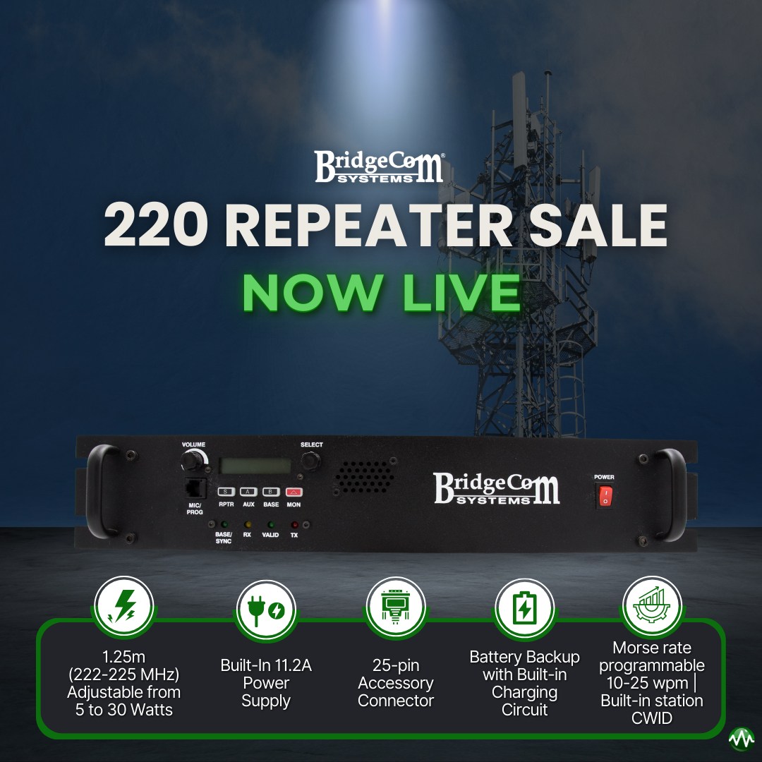 BCR 220 Repeater Sale Live