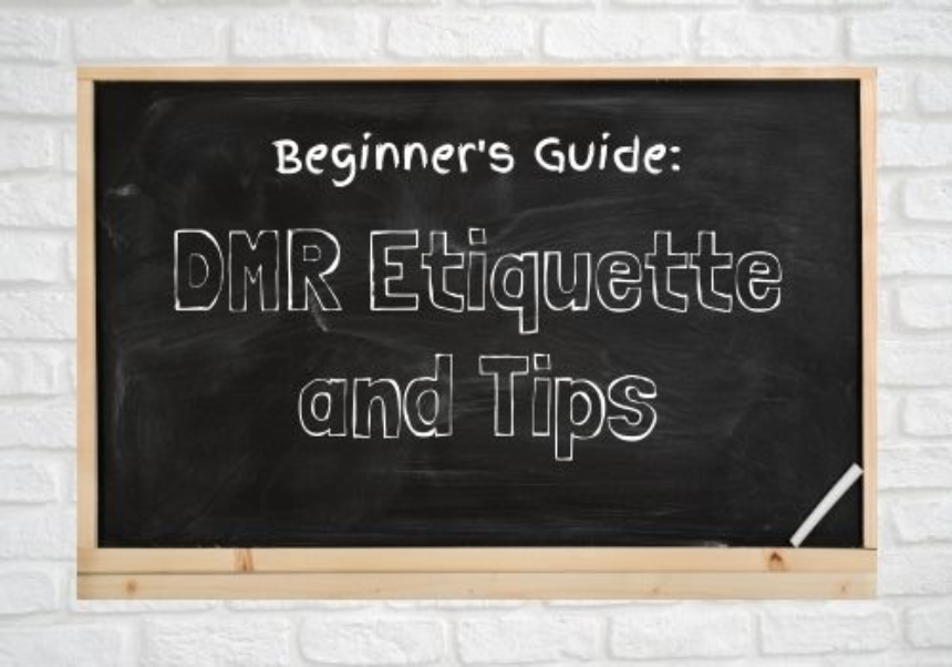 DMR etiquette