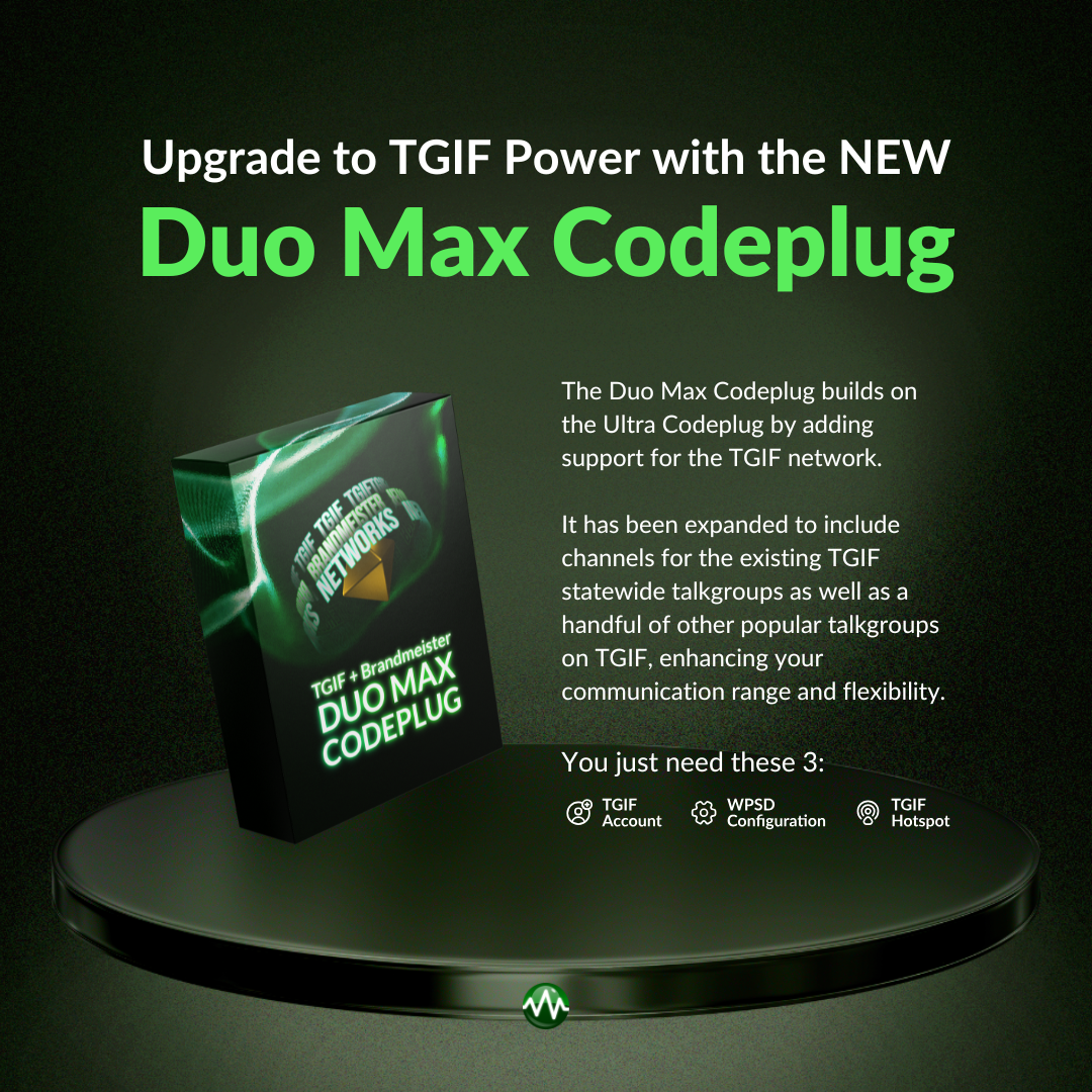 Duo Max Codeplug Info