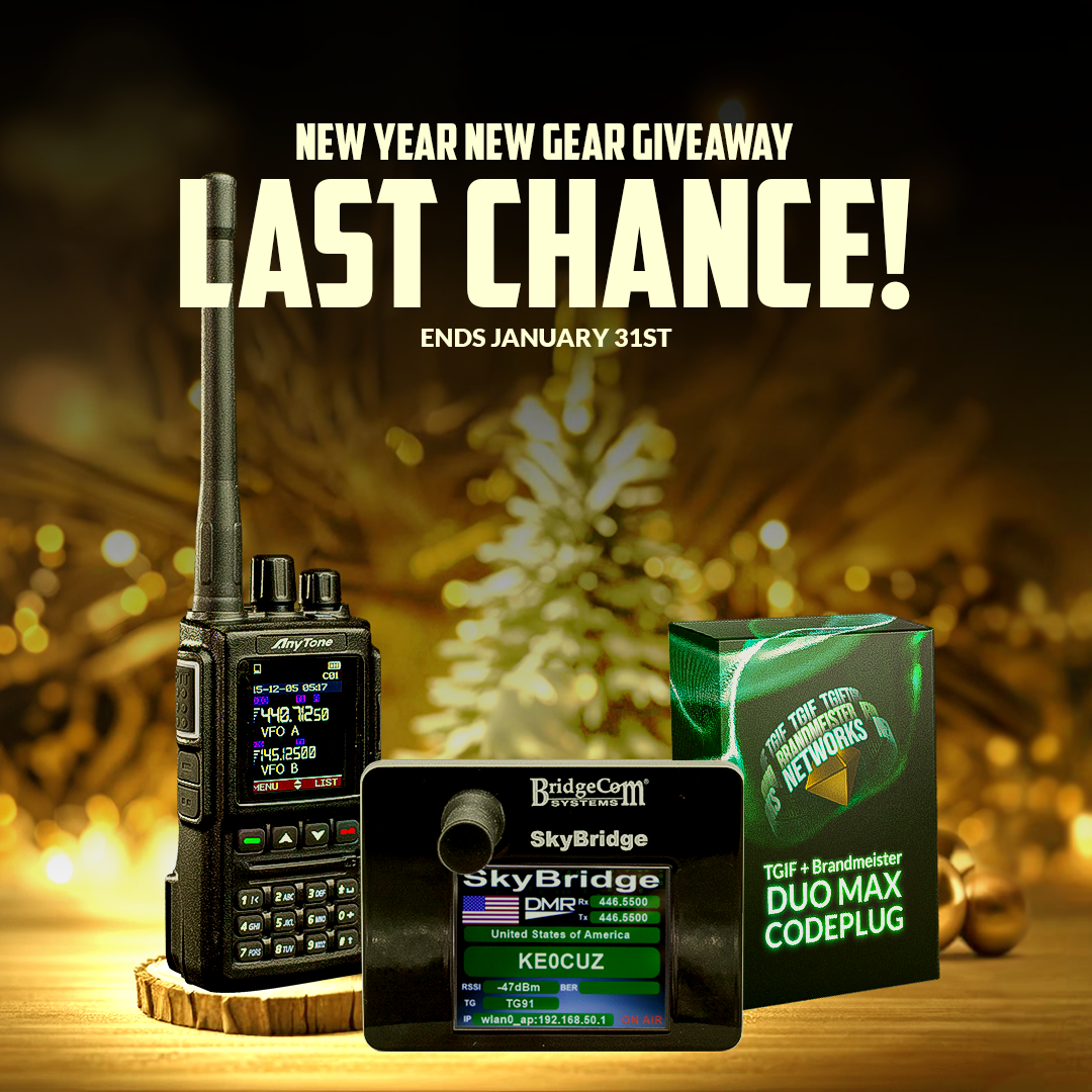 Last Chance New Year New Gear Giveaway