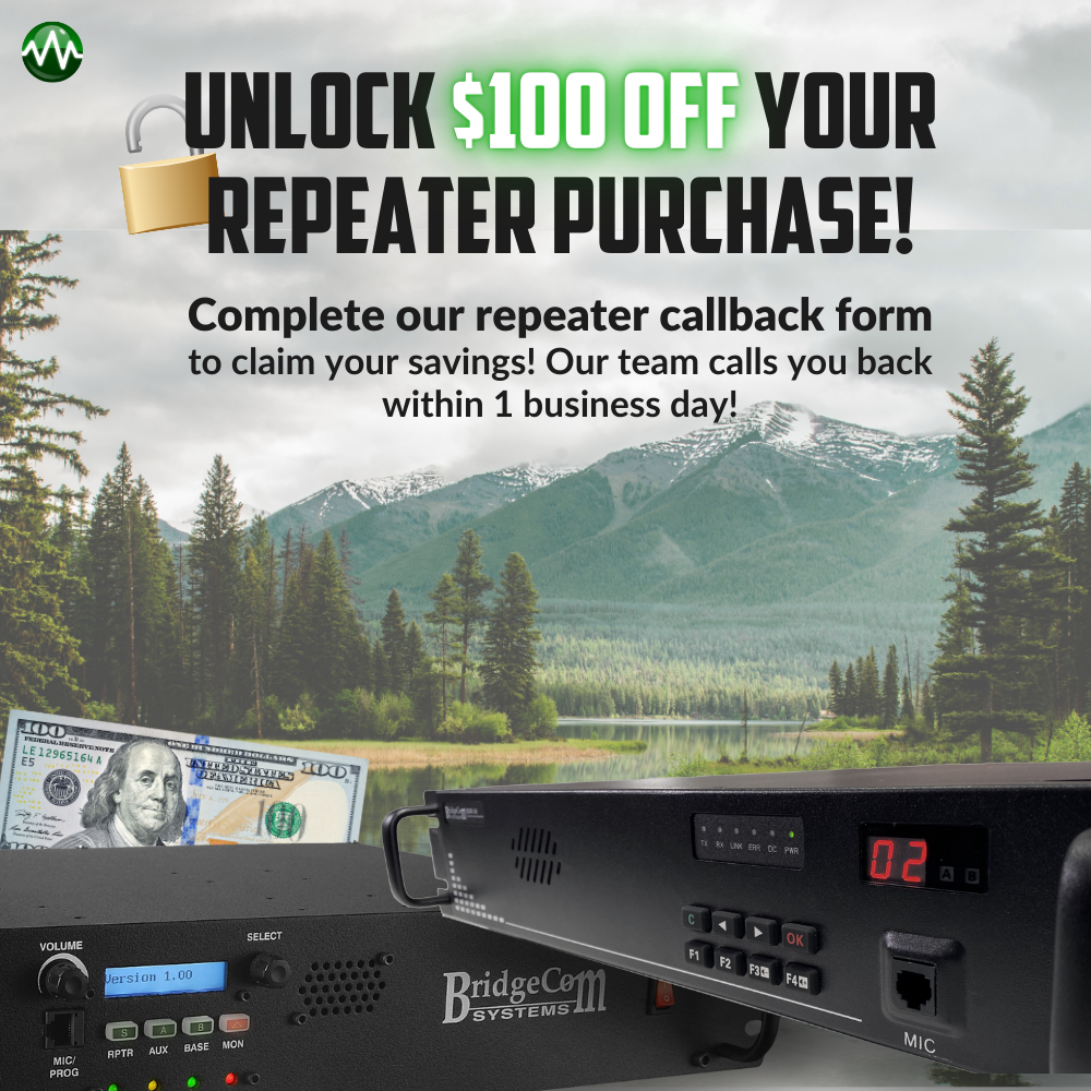 Repeaters $100 OFF Promo BDS