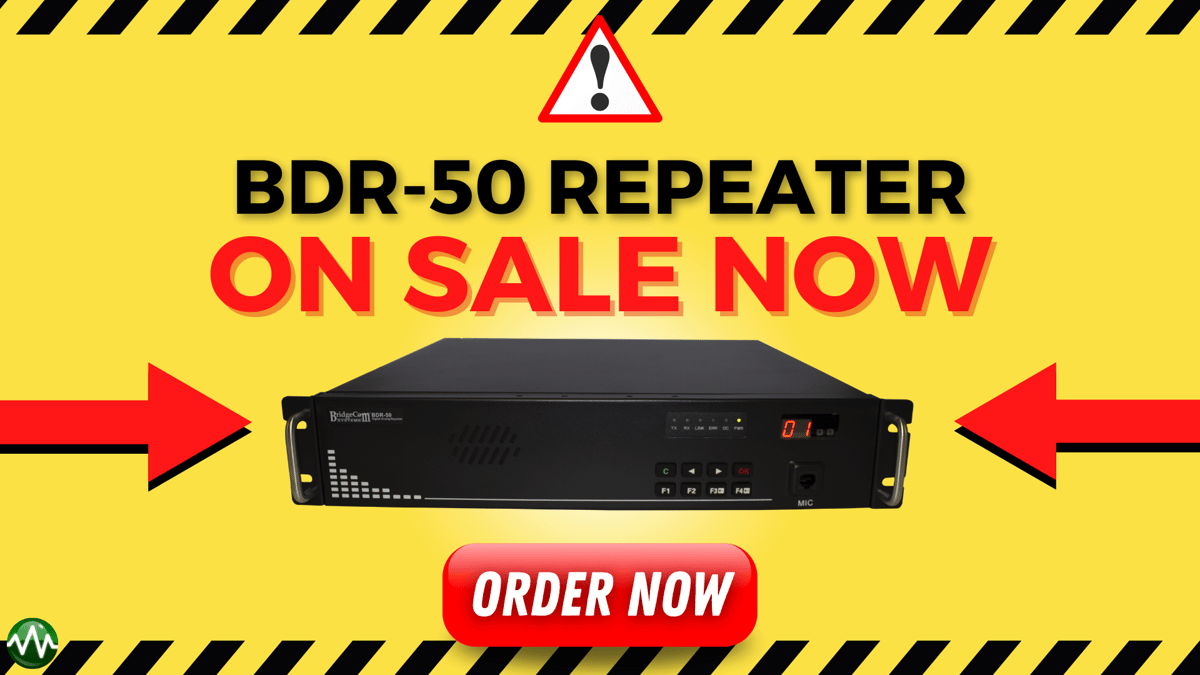 Stock Notice BDR 50 Repeater